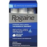 Men's Rogaine Hair Regrowth Treatment Foam, 3 Month Supply