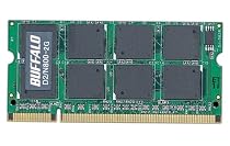 BUFFALO ノートPC用増設メモリ PC2-6400 (DDR2-800) 2GB D2/N800-2G/E