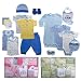 16-Piece Deluxe Layette Set for Boys