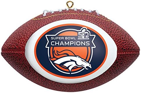 Denver Broncos - Super Bowl 50 Champions Replica Football Ornament