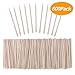 Senkary 600 Pieces Small Waxing Sticks Brow Wax Sticks Wooden Wax Applicator Sticks for Hair Eyebrow Nose Removal