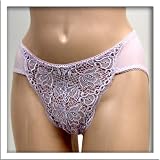 Venus 2 Pack Violet Floral Mesh Bikini Panty #2003 sz S