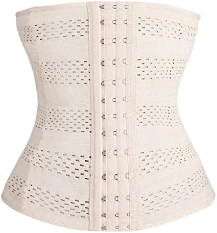 LESENT Women Waist Tummy Breathable Training Corset Shapewear Trimmer Girdle