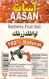 AASAN Barberry Fruit Roll (Lavashak Zereshk) 4 oz - Pack of 6