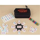 Travel Size Mexican Train Double 12 Domino Game Set