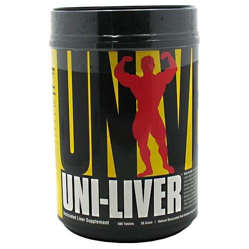 Universal Uni-Liver Tablets, 500-Count Bottles