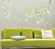 Easy Instant Decoration Wall Sticker Decal - Spring Flowers and Birds