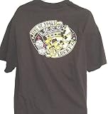 Lucky 13 King of Fools Tattoo Style Mens T Shirt , Joker Skull King of Fools Gambler T shirt from Lucky 13