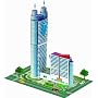 3D Shun Hing Square, China Skyscraper Model Building Puzzle