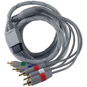 Wii HD AV component cable 8'