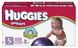 Huggies Baby-Shaped Fit Diapers, Size 5 (Over 27 Lbs), Disney, Pack of 112 Diapers