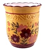 UTENSIL HOLDER, KITCHEN TOOLS SET FLORAL GARDEN