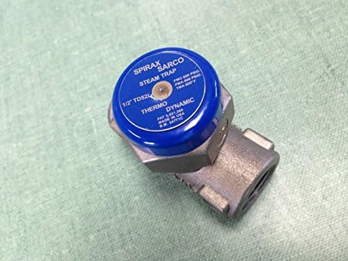 NEW Spirax Sarco 1/2" NPT Cool Blue THERMO-DYNAMIC STEAM Trap TD-52 ,BOXBK