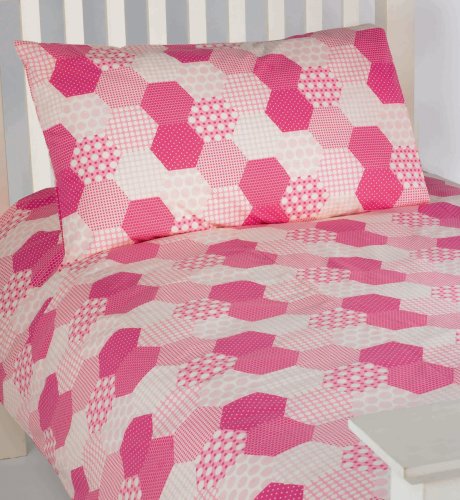 Hexagon Patchwork Bedset