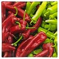 Chili Pepper Serving Plate - 8x8"