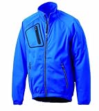 James & Nicholson Herren Softshell Jacket Bike, royal, L, JN334 ry