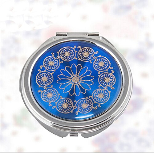 Buytra Fahsion Cosmetic Compact Magnifying Travel Handbag Pocket MakeUp Mirror