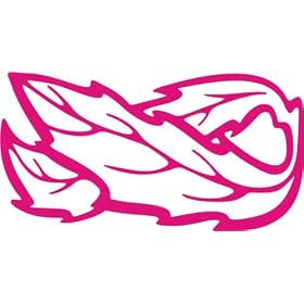 stickers muraux autocollants e110 Jack Journal 40x21 cm - rose