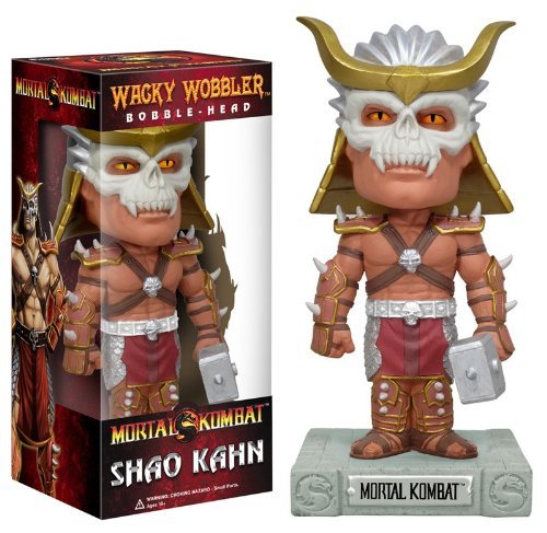  Funko Wacky Wobbler Bobble Head Mortal Kombat Shao Khan