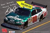 Dale Earnhardt Jr. Personalized Plaque with Digital Signature and Happy Holidays Message
