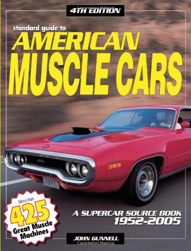 standard guide to american muscle cars a supercar source book 1952 2005