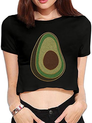 Sport Avocado Lover's Tank And Pin Combo Crop Top T-shirt