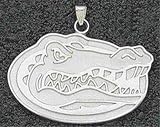 Florida Gators Gator Head Sterling Silver 2 Giant Pendant