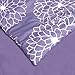 Amazon Brand – Pinzon 5-Piece Bed In A Bag - Twin Extra-Long, Purple Floral