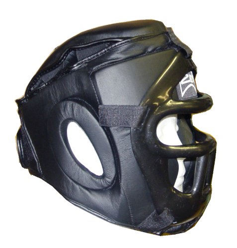 Best Price Martial Arts Headgear Guard Face Shield Cage Equipment #FB32-Size XL