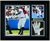 Alex Rodriguez Framed Autographed Game Used 2007 Batting Glove and Photograph Collage
