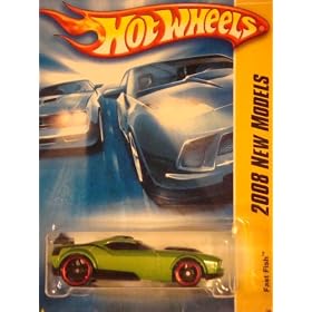 Hot Wheels Fast Fish Green & Black, FTE, #14 2008 1/64 Hot Wheels Fast Fish Green & Black, FTE, #14 2008 1/64