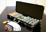 Pokerkoffer 500 Pokerchips, BLACK EDITION