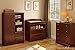 South Shore Sweet Morning Armoire with Drawers, Royal Cherry