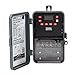 NSI EW101B Single-Channel Digital Timer Switch 120 - 277 Volt AC 7 Days Tork