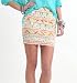 Nollie Womens Bandage Color Skirt