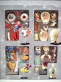 4 In 1 Anatomy Model (Eyeball, Heart, Human Body & Cranial Nerve Skull) # EDU-37415
