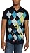 Marc Ecko Cut & Sew Men's Argyle Wash Tee