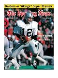 Sporting News Magazine January 15, 1977 - Cool In Clutch - Ken Stabler Oakland Raiders Photographic Poster Print, 12x16