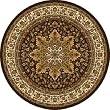 Home Dynamix Area Rugs: Royalty Rug: 8083: Brown 5'2