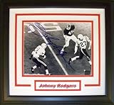 Johnny Rodgers Nebraska Cornhuskers - Action - Custom Framed Autographed 8x10 Photograph