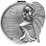 Angelstar 15683 Son Guardian Angel Visor Clip Accent, 2-1/2-Inch