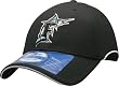 New Era Florida Marlins Authentic Batting Practice Cap (Black, Large/X-Large)