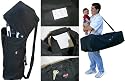 JL Childress Padded Umbrella Stroller Travel Bag, Black
