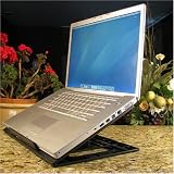 Fold N Flip Portable Laptop Stand for Macs - Black