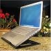 Fold N Flip Portable Laptop Stand for Macs - Black