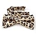 TopTie Unisex Bow tie Leopard Spotted Tan & Black Bowtie