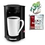 Cuisinart � Commercial 1-cup Coffeemaker - Black (includes 36 Colombia Supremo Pods)