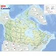Map of Canada 1000pc Jigsaw Puzzle