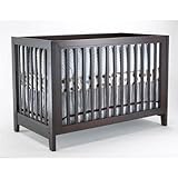 Sorelle City Lights Commuter Convertible Crib in Espresso