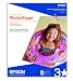 Epson 8.5 X 11IN Letter Photo Paper (100-Sheet)